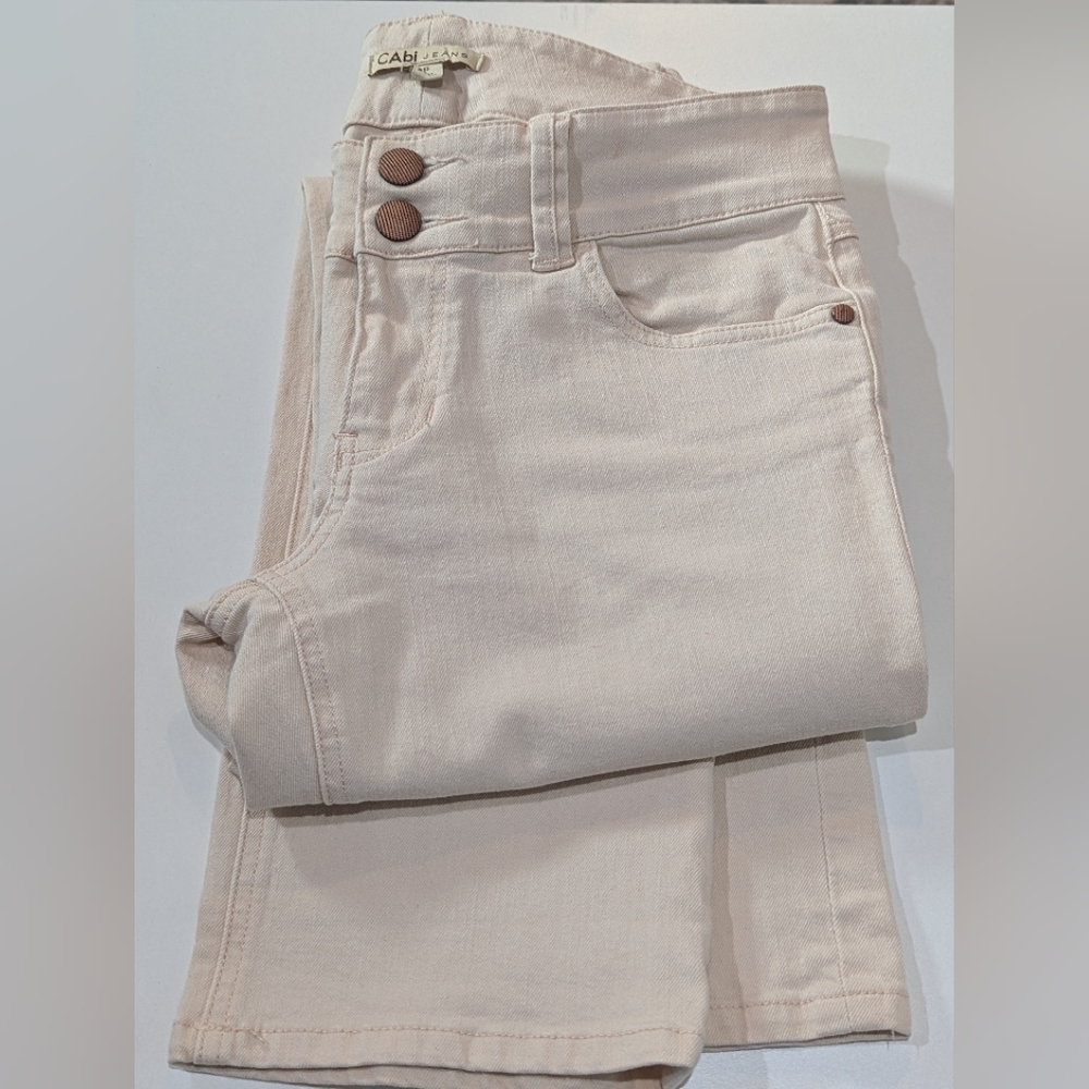 Women's Beige Jeans